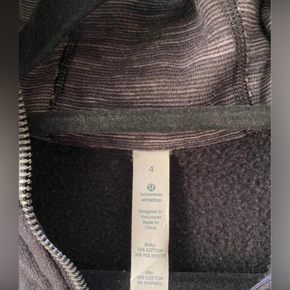 Lululemon Scuba Full Zip Size 4 - Picture 4 of 4